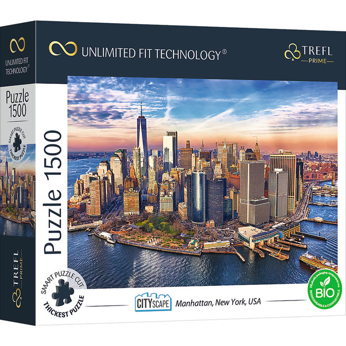 Trefl - Uft - Cityscape: Manhattan - New York Usa (1500 pcs)