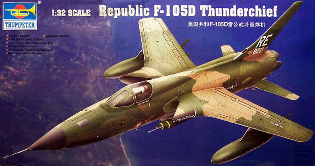 Trumpeter - 1/32 Republic F-105D Thunderchief