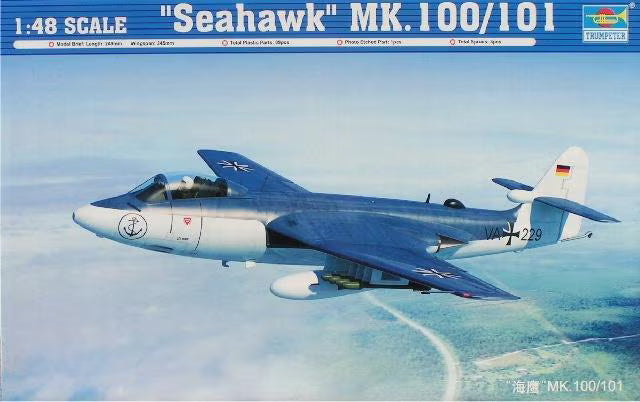 Trumpeter - 1/48 British Hawker Sea Hawk Mk. 100/101