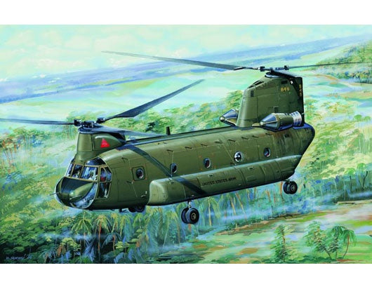 Trumpeter - 1/72 CH-47A Chinook Medium-Lift Helicopter