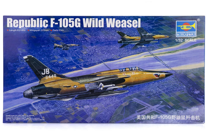 Trumpeter - 1/32 Republic F-105G Wild Weasel