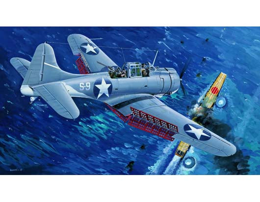 Trumpeter - 1/32 SBD-3 "Dauntless" MIDWAY