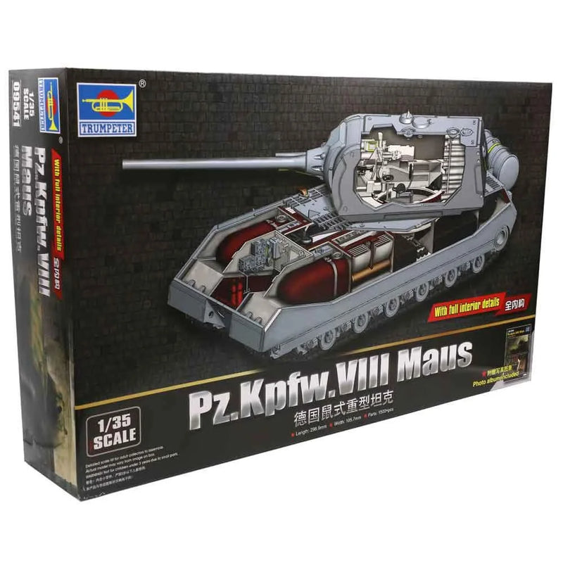 その他 Pz.Kpfw.VIII Maus 1/35 Trumpeter-1_35Pz.