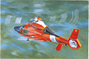 Trumpeter - 1/35 US Coast Guard HH-65C Dolphin Helicopter