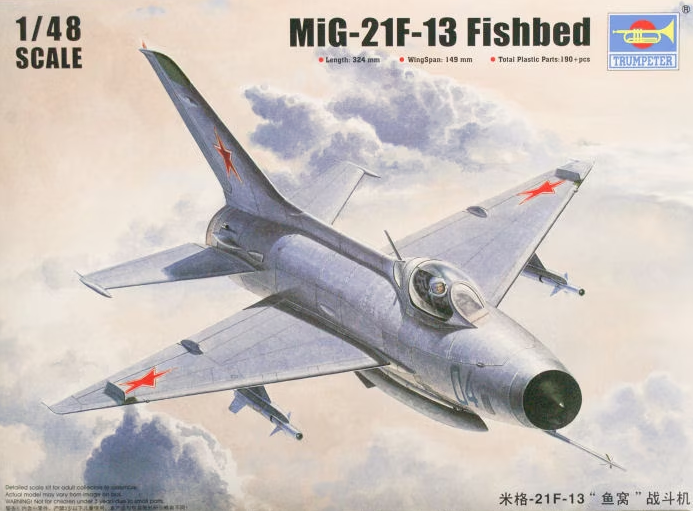 Trumpeter - 1/48 Mig-21 F-13/J-7 Fighter