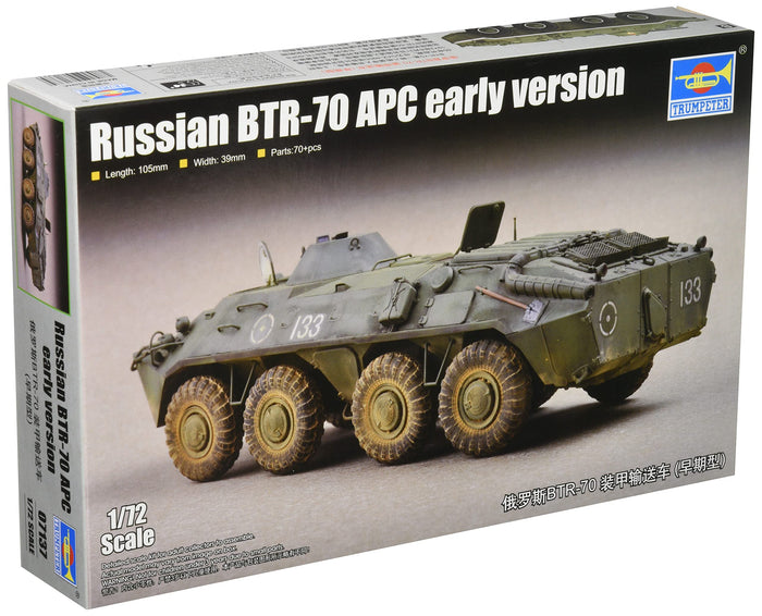 Trumpeter - 1/72 Russian BTR-70 APC Early Version