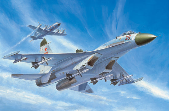 Trumpeter - 1/72 SU-27 Early Type Fighter