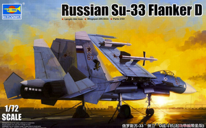 Trumpeter - 1/72 SU-33 Flanker D w/ Flight Deck
