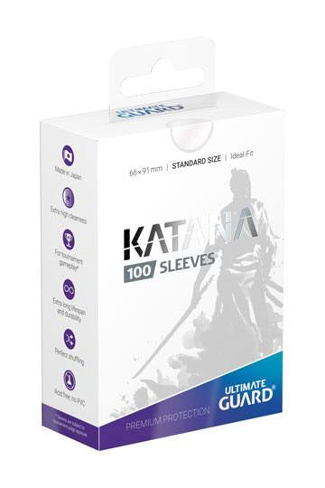 Ultimate Guard - Katana Sleeves: 66 x 91mm Standard Transparent(100)