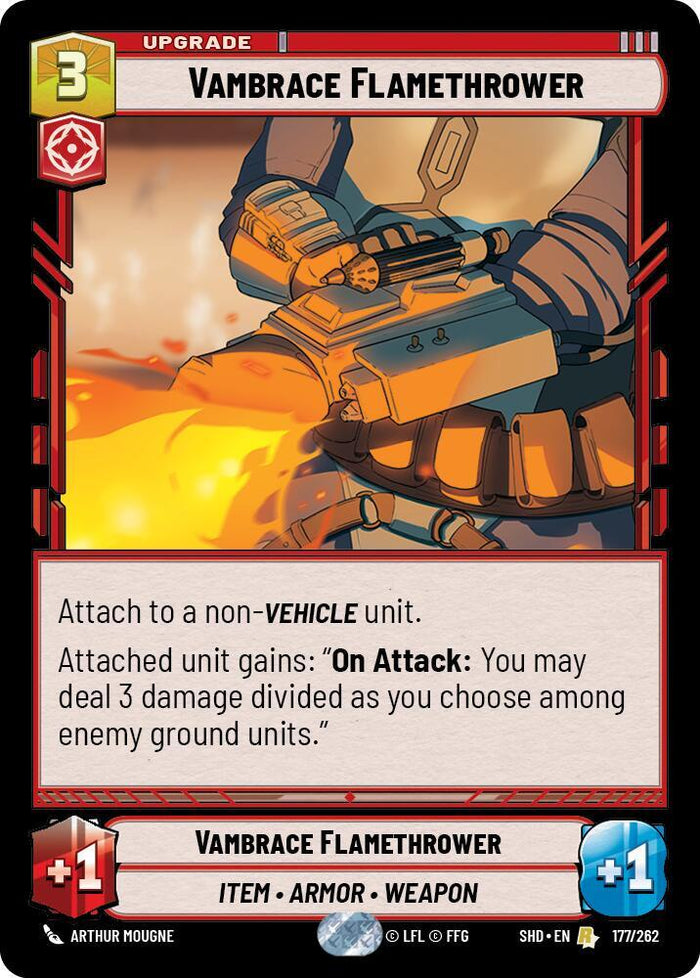 SWU - Vambrance Flamethrower (177/262)
