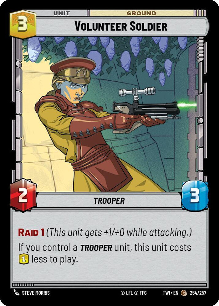 SWU - Volunteer Soldier (254/257) (Foil)