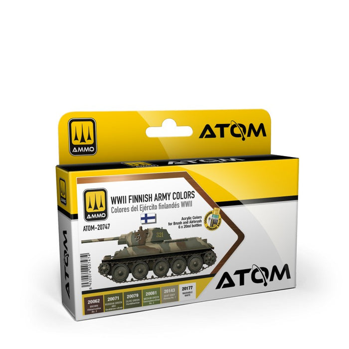 ATOM - 20747 WWII Finnish Army Colors Set