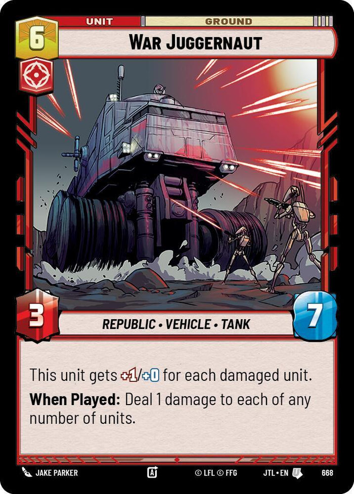 SWU - War Juggernaut  (668) (Foil)