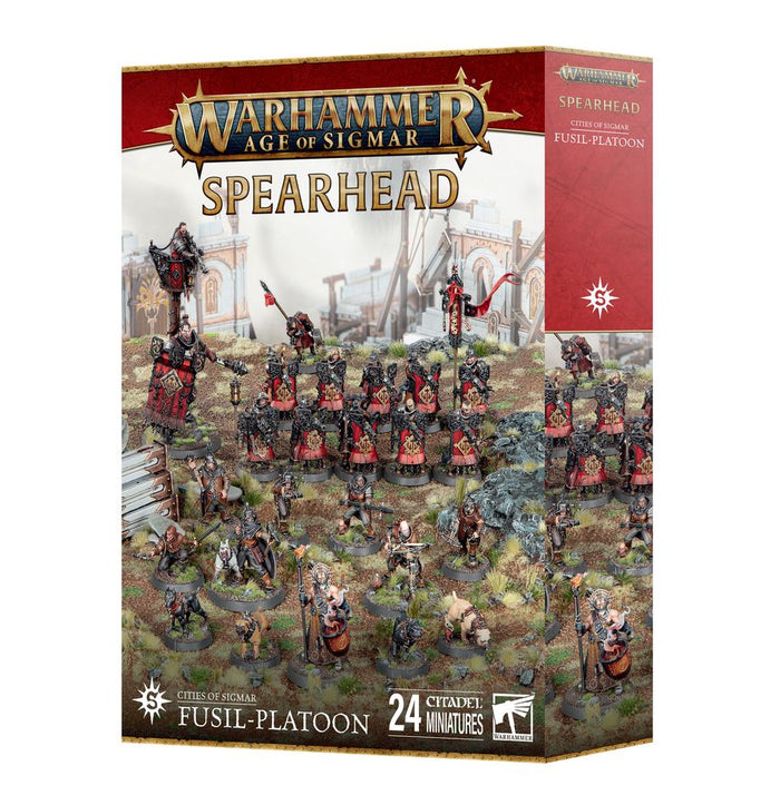 GW - Warhammer AOS: Spearhead: Cities Of Sigmar Fusil-Platoon  (70-862)