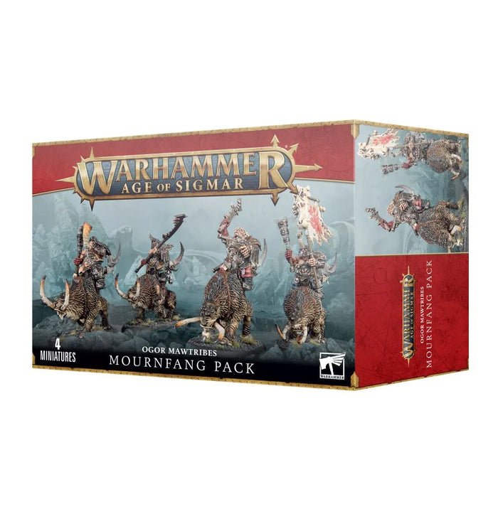 GW - Warhammer Ogor Mawtribes: Mournfang Pack  (95-14)