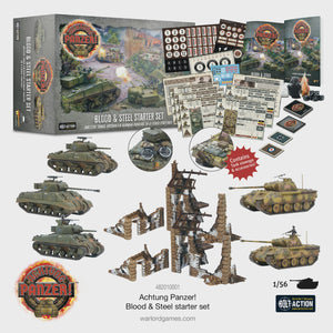 Warlord - Achtung Panzer!  Blood & Steel Starter Game