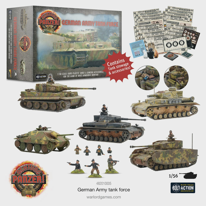 Warlord - Achtung Panzer!  German Army Tank Force