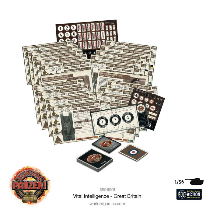 Warlord - Achtung Panzer! Card bundles: British