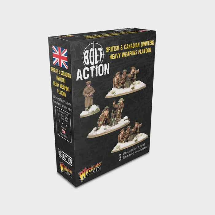 Warlord - Bolt Action  British & Canadian Infantry (Winter) Heavy Weapons Platoon