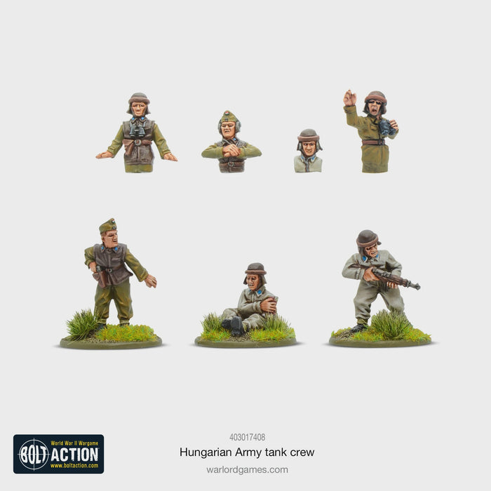 Warlord - Bolt Action  Hungarian Tank Crew