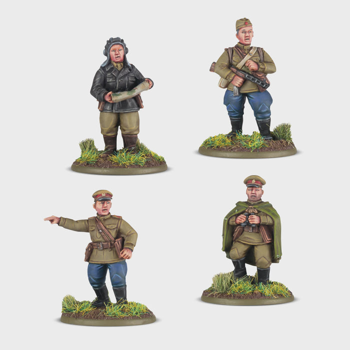 Warlord - Bolt Action  Soviet Army Platoon Commanders