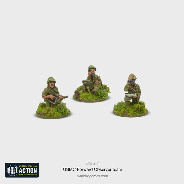 Warlord - Bolt Action  USMC Forward Observer Team