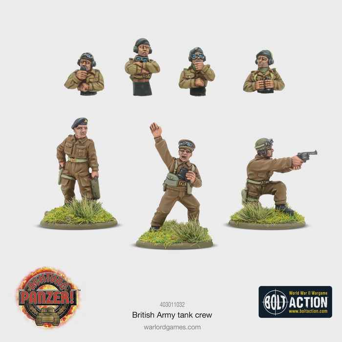Warlord - Bolt Action British Army Tank Crew