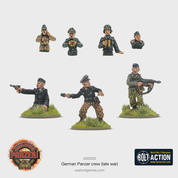 Warlord - Bolt Action German Panzer Crew (Late War)