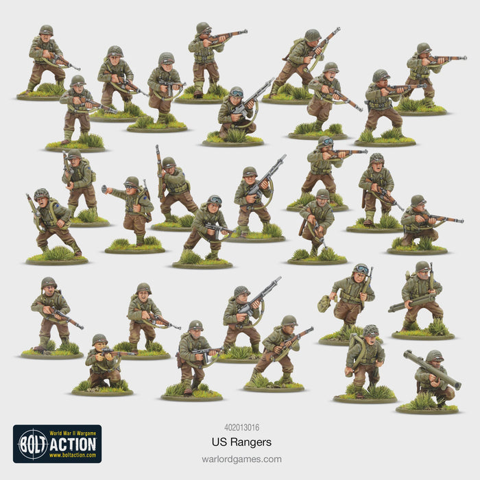 Warlord - Bolt Action US Rangers (New)