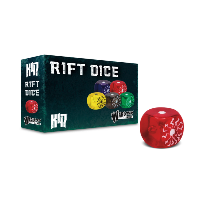 Warlord - Konflikt '47 Rift Dice - Red
