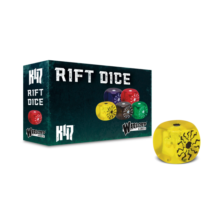 Warlord - Konflikt '47 Rift Dice - Yellow