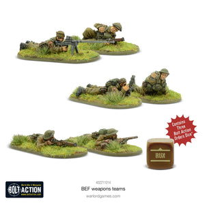 Warlord - Bolt Action  BEF Weapons Teams