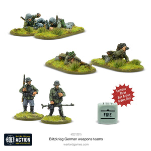 Warlord - Bolt Action  Blitzkrieg German Weapons Teams