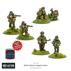 Warlord - Bolt Action  British Airborne Weapons Teams