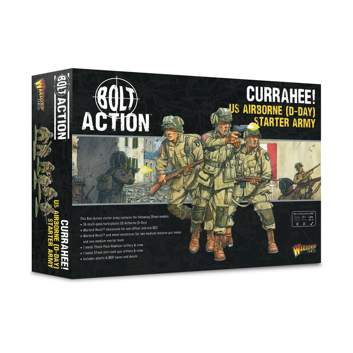 Warlord - Bolt Action  Currahee! US Airborne (D-Day) Starter Army