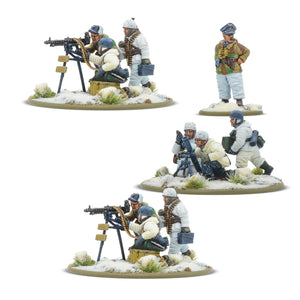 Warlord - Bolt Action  Fallschirmjager (Winter) Heavy Weapon Platoon