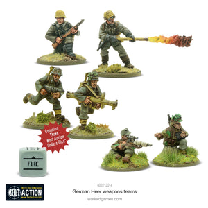 Warlord - Bolt Action  German Heer Weapons Teams