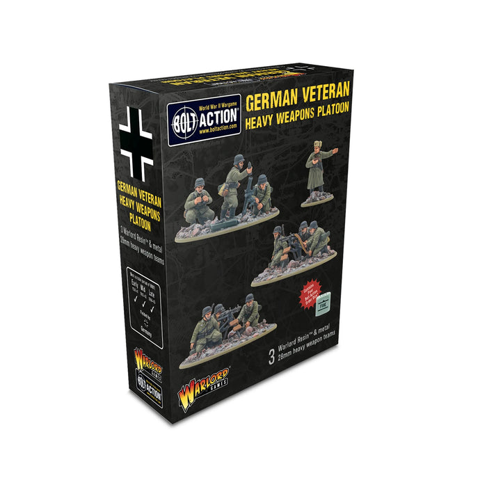 Warlord - Bolt Action  German Veterans Heavy Weapons Platoon