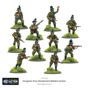 Warlord - Bolt Action  Hungarian Army Gendarmerie Squad