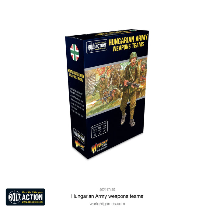 Warlord - Bolt Action  Hungarian Army Weapons Teams