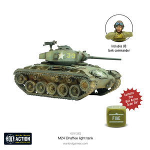 Warlord - Bolt Action  M24 Chaffee Light Tank