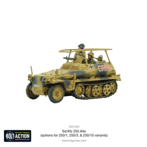 Warlord - Bolt Action  Sd.Kfz 250 (Alte) Half-Track (250/1, 250/3 or 250/10 variants)