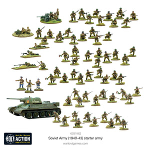 Warlord - Bolt Action  Soviet Army (1940-43) Starter Army