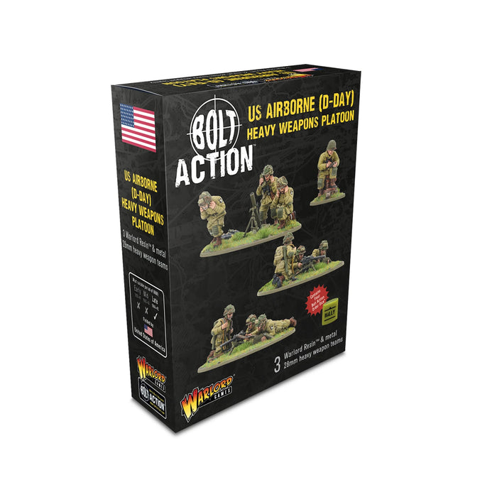 Warlord - Bolt Action  US Airborne (D-Day) Platoon Heavy Weapons Platoon