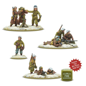 Warlord - Bolt Action  US Airborne (Winter) Heavy Weapon Platoon