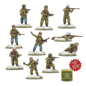 Warlord - Bolt Action US Airborne (Winter) Pathfinder squad