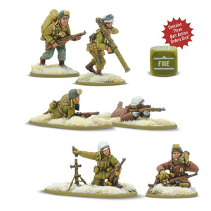 Warlord - Bolt Action  US Airborne (Winter) Weapons Team