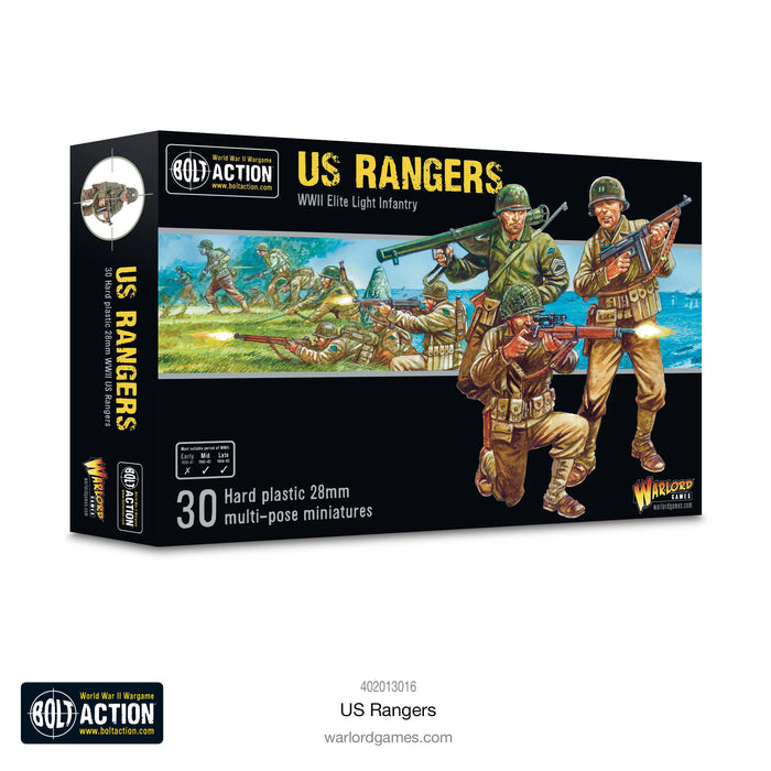 Warlord - Bolt Action US Rangers (New)