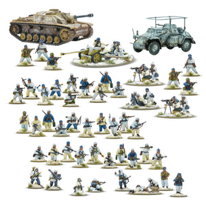Warlord - Bolt Action  Winter Fallschirmjager Starter Army