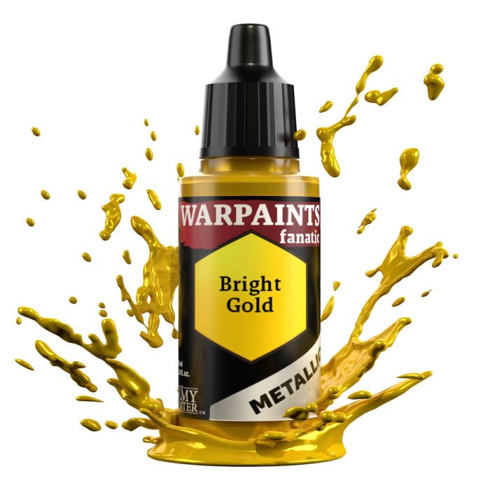 Warpaints Fanatic Metallic: Bright Gold  (WP3189)